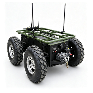 কৃষি চাকার চ্যাসিস 4WD প্ল্যাটফর্ম